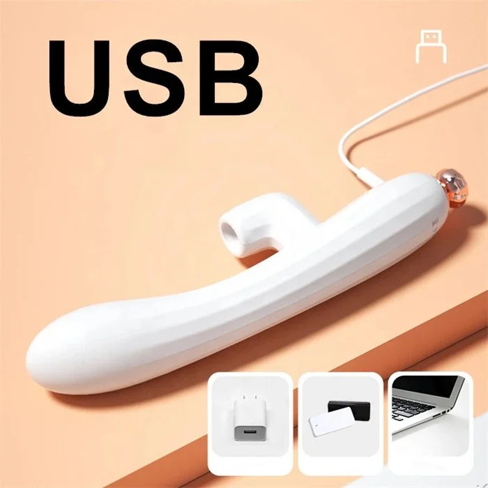 Flexible Female Vibrator with 10 Vibration Modes Sucking Feature for Adult Women Massage