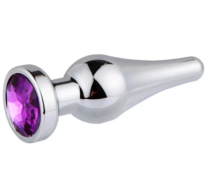 Metal Anal Plug for Prostate Massage-Unisex Gender Toy