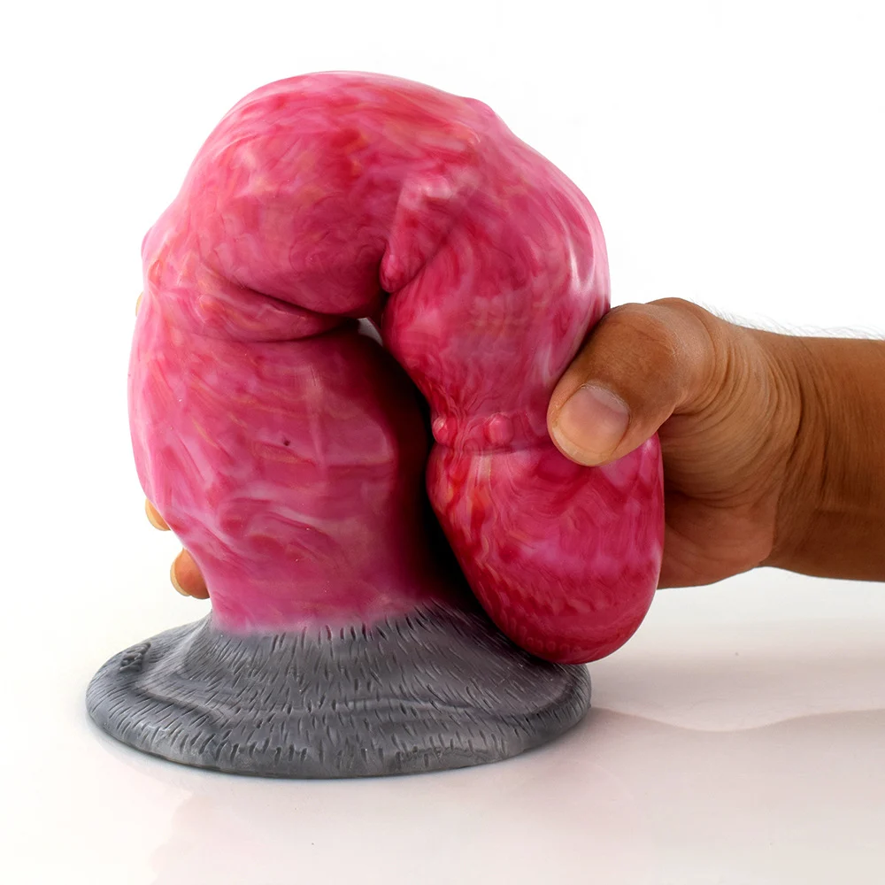 11 Inch Gory Raw Animal Sex Women Toy G-spot Massage Anal Plug for Women