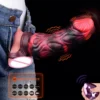 Monster Penis Sleeve Vibrating Penis Extender Sex Toys for Men Vibrator Realistic Penis Enlarger Couples Girth Enhancer