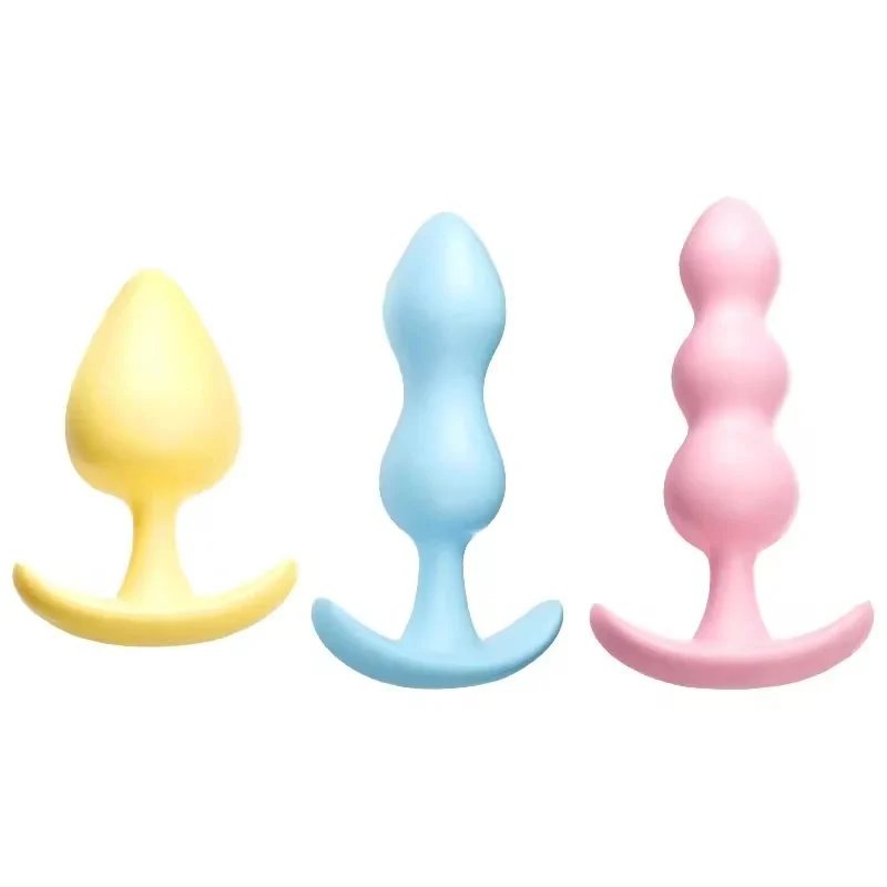Mystery Jelly Unisex Soft Silicone Waterproof Eco-Friendly Anal Plug Adult Sex Toys
