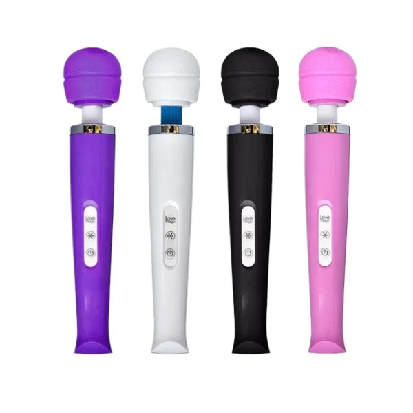 IPx6 Waterproof USB Rechargeable Portable Body Massage Hammer-10-Speed Vibration Flexible Head Low Noise for Women's