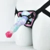 Powerful 8.27 Inch Adult Hot Strap Dildo Chastity Belt for Women