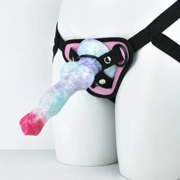 Powerful 8.27 Inch Adult Hot Strap Dildo Chastity Belt for Women