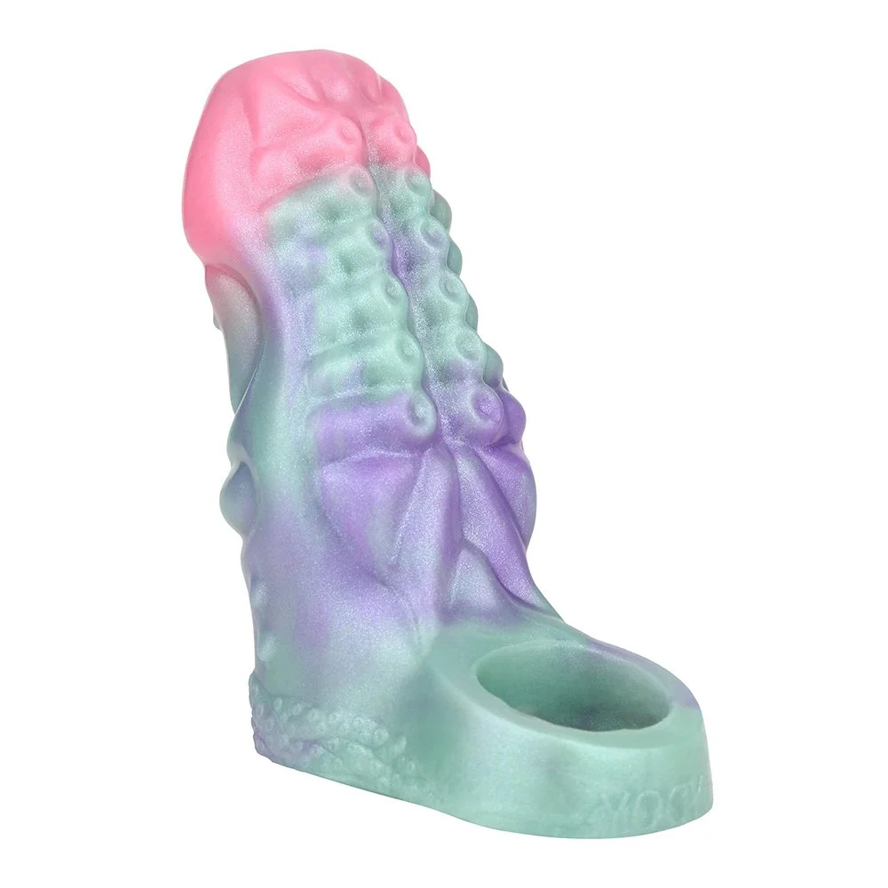 Tendril Geist Galactic Charm Two Sizes Opening Design Male Penis Extender Silicone Material Increase Penis Size