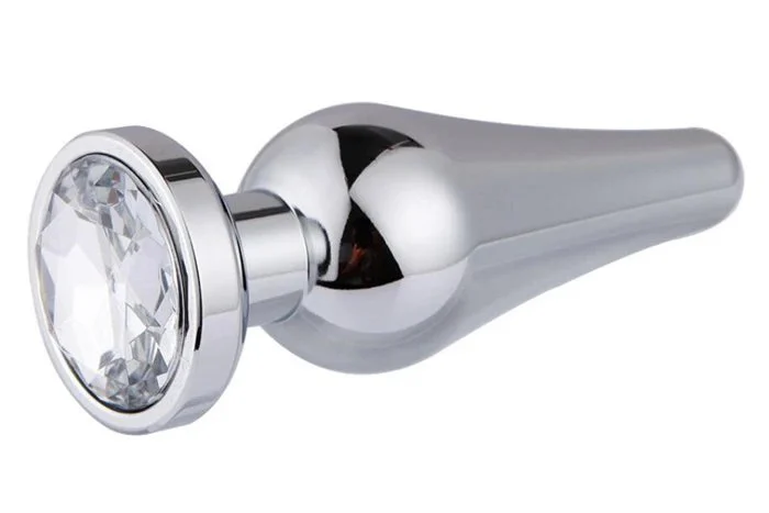 Metal Anal Plug for Prostate Massage-Unisex Gender Toy