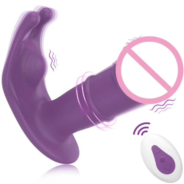 Gelance USB Rechargeable Wearable Panties G-Spot Women Vibrator 10 Frequencies Anal Plug Clitoral Stimulator 100% Waterproof