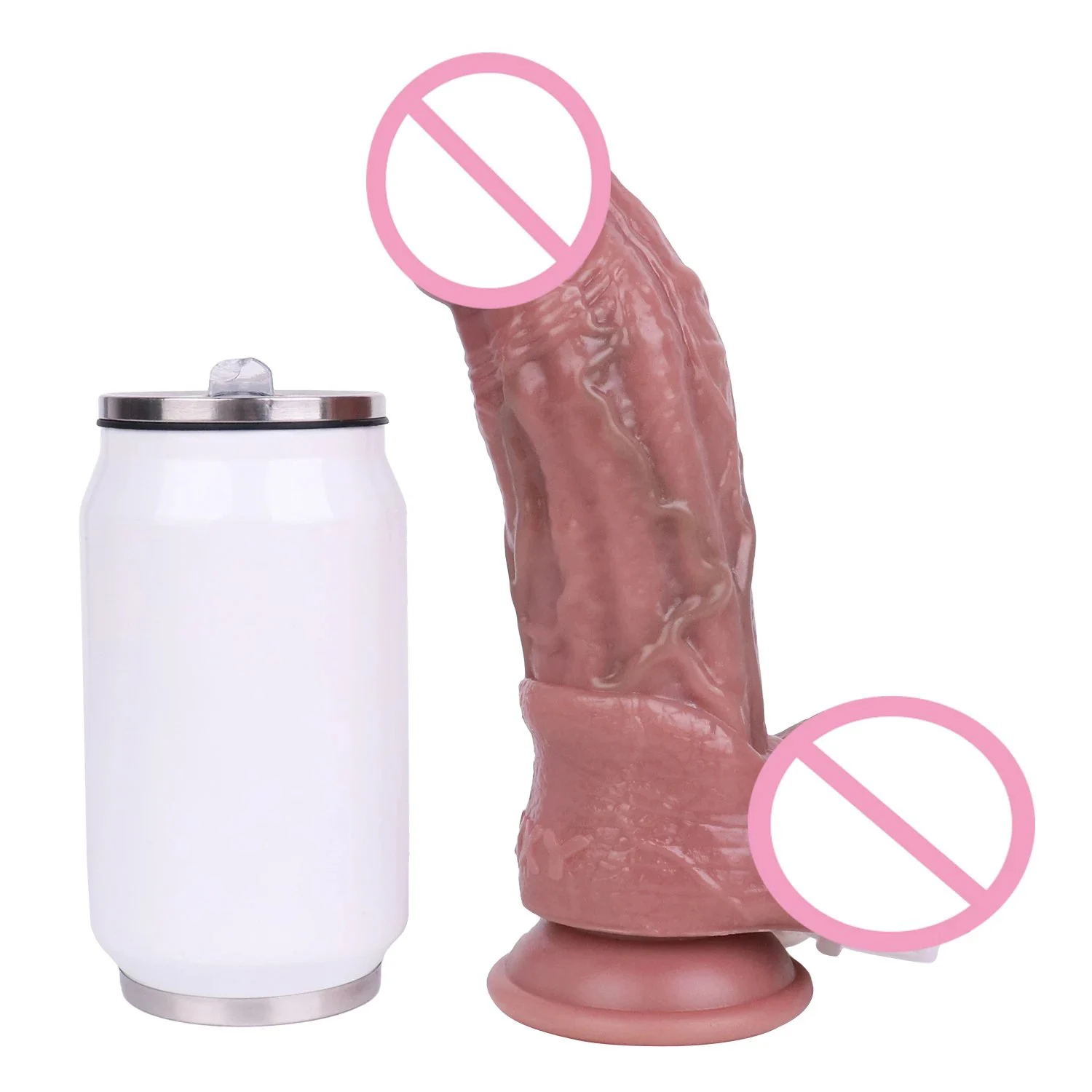 16cm Flirting Sex Toys with Bulb and Injector Accessories Suction Cup Squirting Dildos