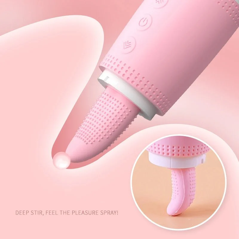 Sex Toys for Women Lilo Tongue Licking Clitoris Stimulator AV Wand Massager Vibrator