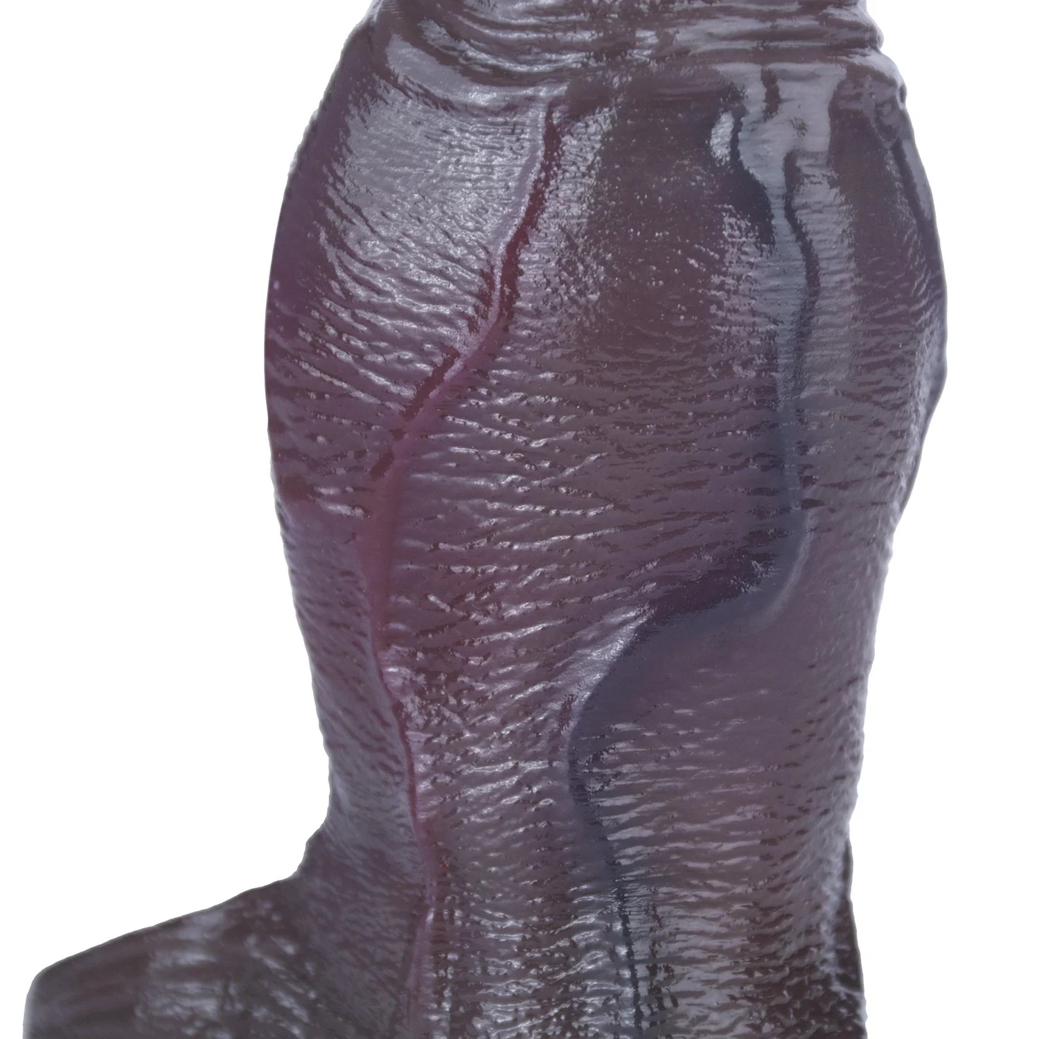 Ultra-Realistic Open-ended Penis Sleeve Soft Hollow Extension Dick Enlarger Male Adult Delay Ejaculation Toy for Couple