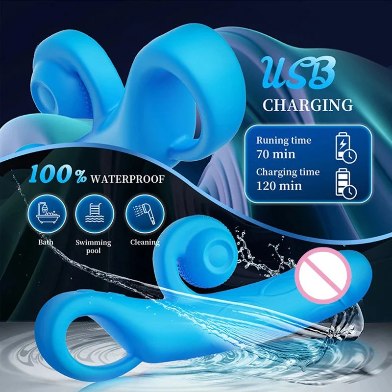 Dildo Clitoris Stimulator Massager Female Toys Sex Adult G-Spot Rabbit Vibrator Snail Vibrator Sex Toys for Women