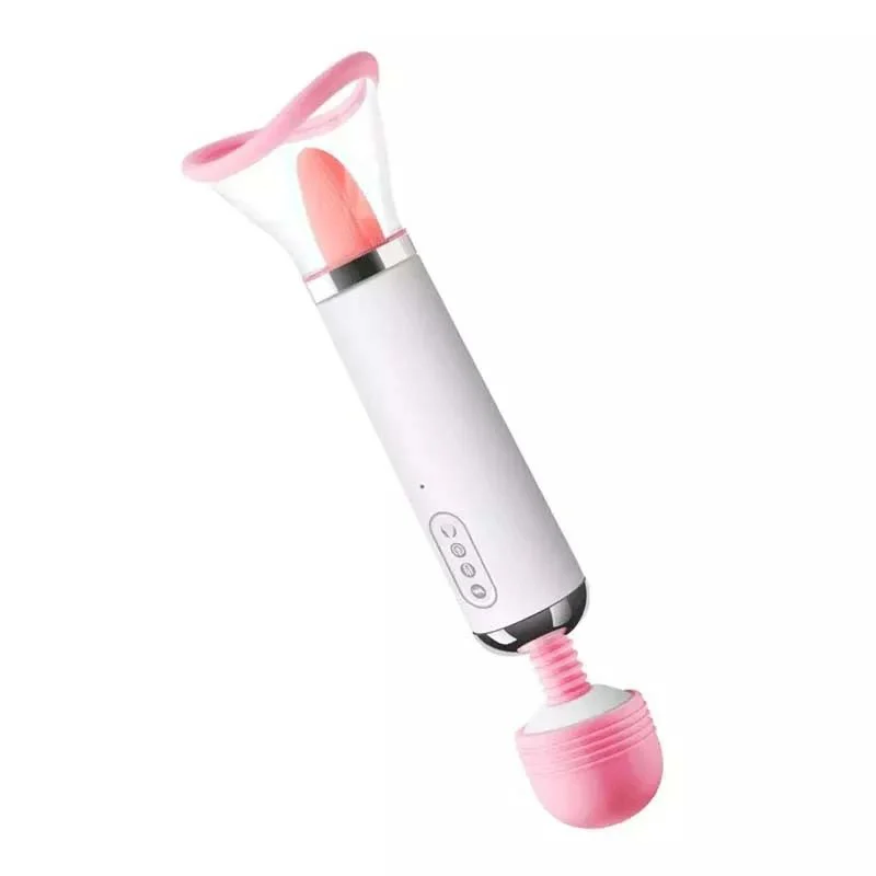 Clitoris Stimulate Dildo Licking Sucking Tongue Sex Toys Vibrator