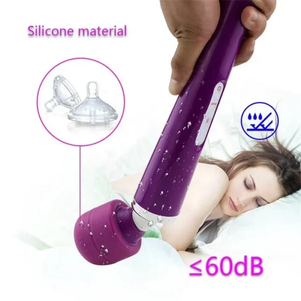 Electric Big AV Wand Vibrator for Foot Neck Back Hand Leg Arm Shoulder Sports Recovery Massage