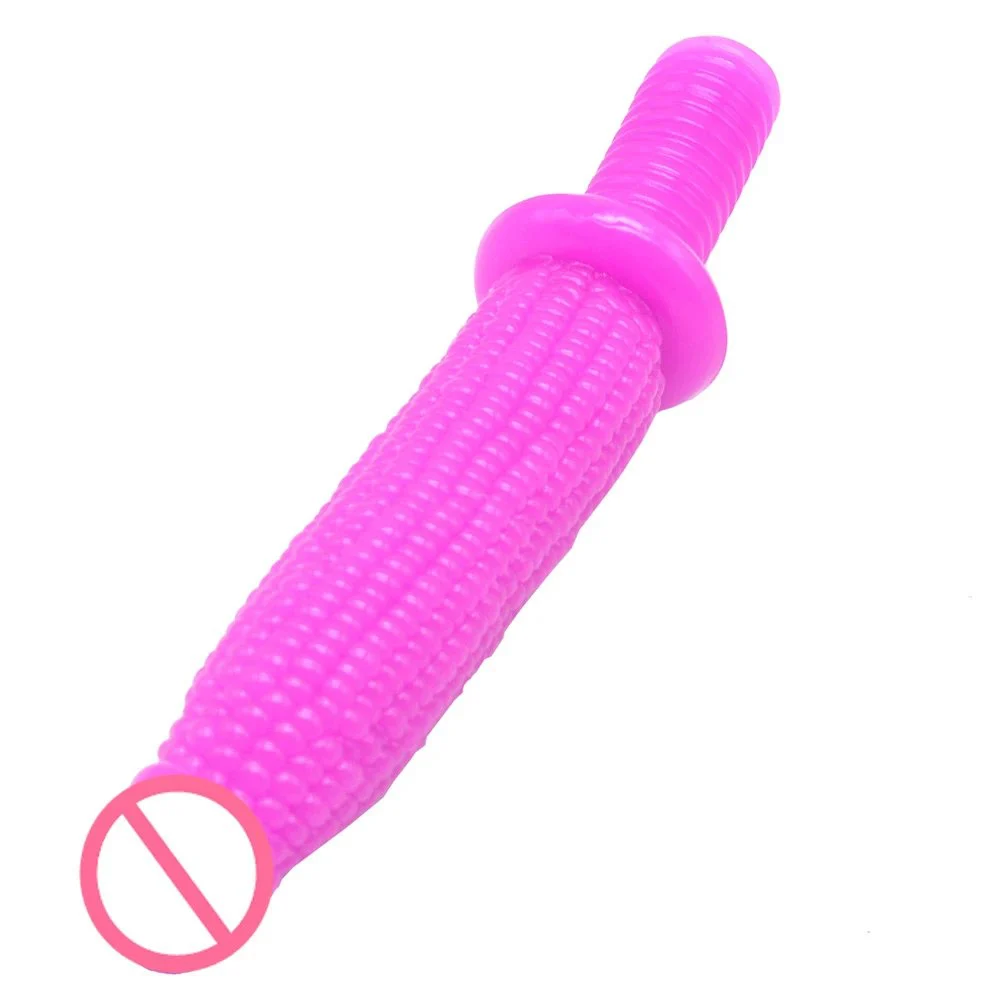 33cm Super Long Toys Sex Adult Corn Shape Dildo Penis Plastic Penis Handle Dildo Anal for Women