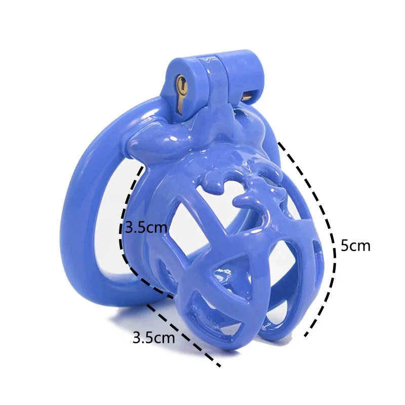 Total High 40mm Resin Sex to Toy Male Chastity Belt Bdsm Bondage Chastity Device for Men