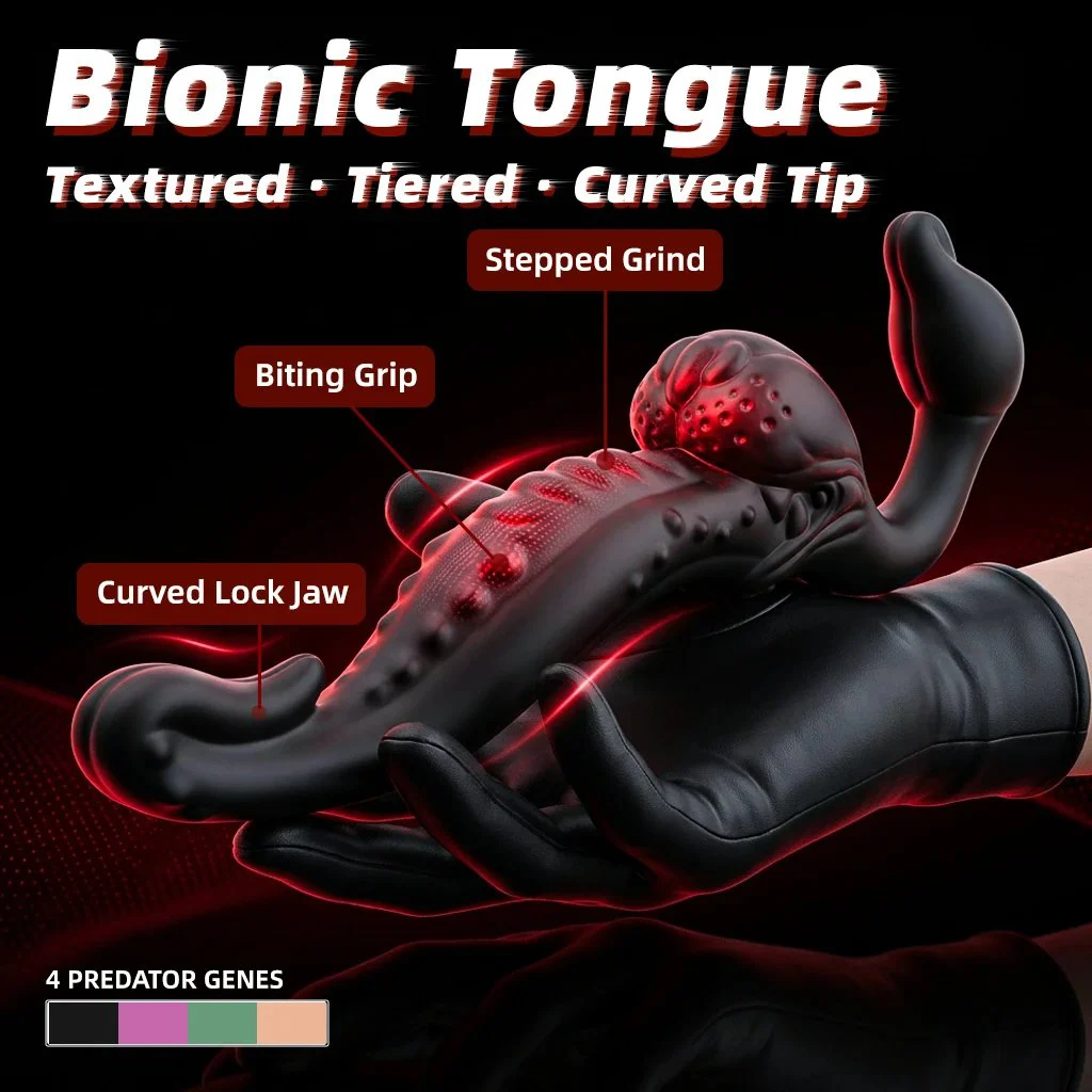 Interactive Double-Ended Fantasy Dildo Adult Sex Toy Available in Four Colors, Ideal for Same-Sex Couples