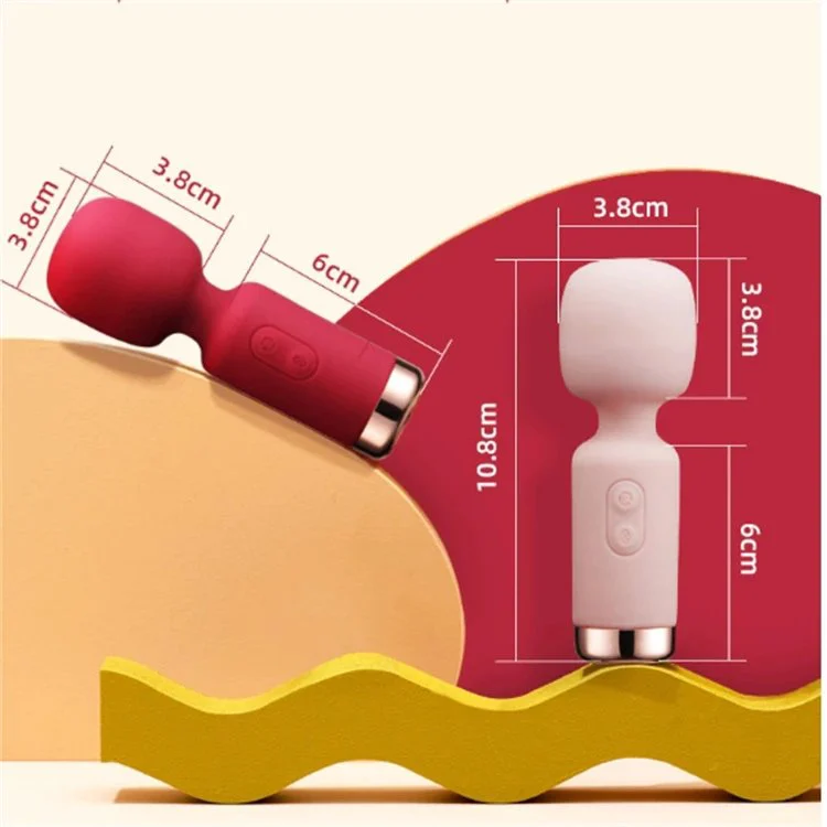 Female Masturbation USB 10 Frequency Pink Wand Massage Mini AV Vibrator Sex Toys for Women