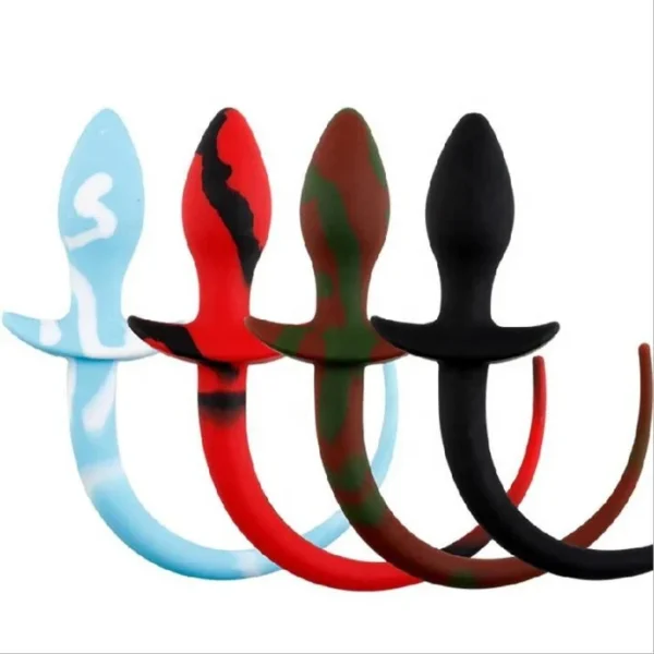 Sex Toys Anal Plug Tail Silicone Butt Insert for Men and Women Cosplay Adult Game Accessory