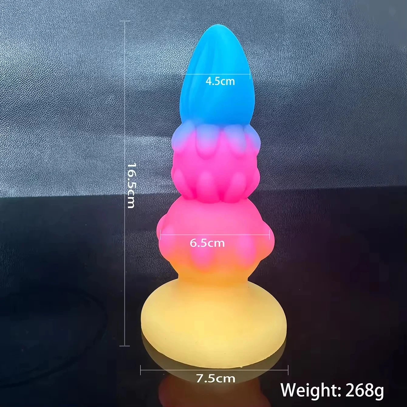 Special-shaped Waterproof Eco-Friendly Anal Plug Masturbation Device for Men and Women
