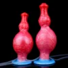 S,M Size Fantasy Dog Knot Inflatable Squirting Masturbator Realistic Animal Dildo Orgsm Ejaculation Sex Toy for Man and Woman