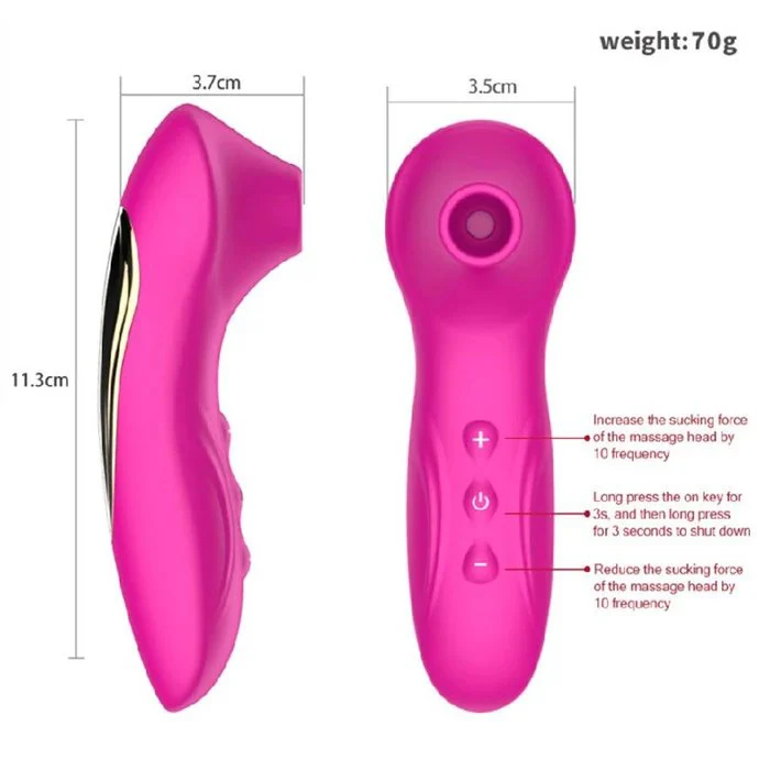 Female Clitoral Vibrator with Provocative Massage Function