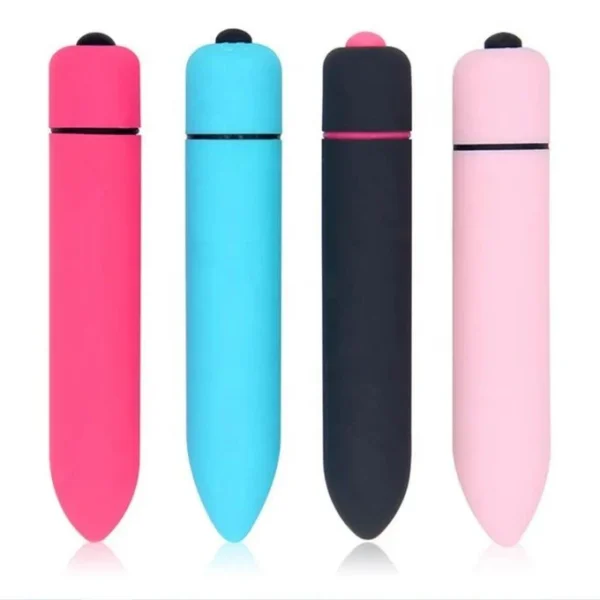 Portable Mini Bullet Vibrator for Adults USB-Powered Dildo and G-Spot Vaginal Vibrator Rose Sex Toys for Women