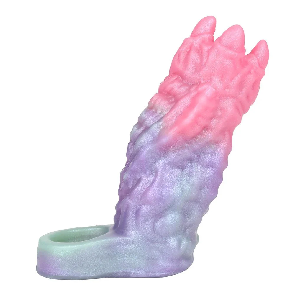 Open Design Male Penis ExtenderSilicone MaterialFantasy Series of Dildo CoversLightweight and Portable Adult Sex Toys