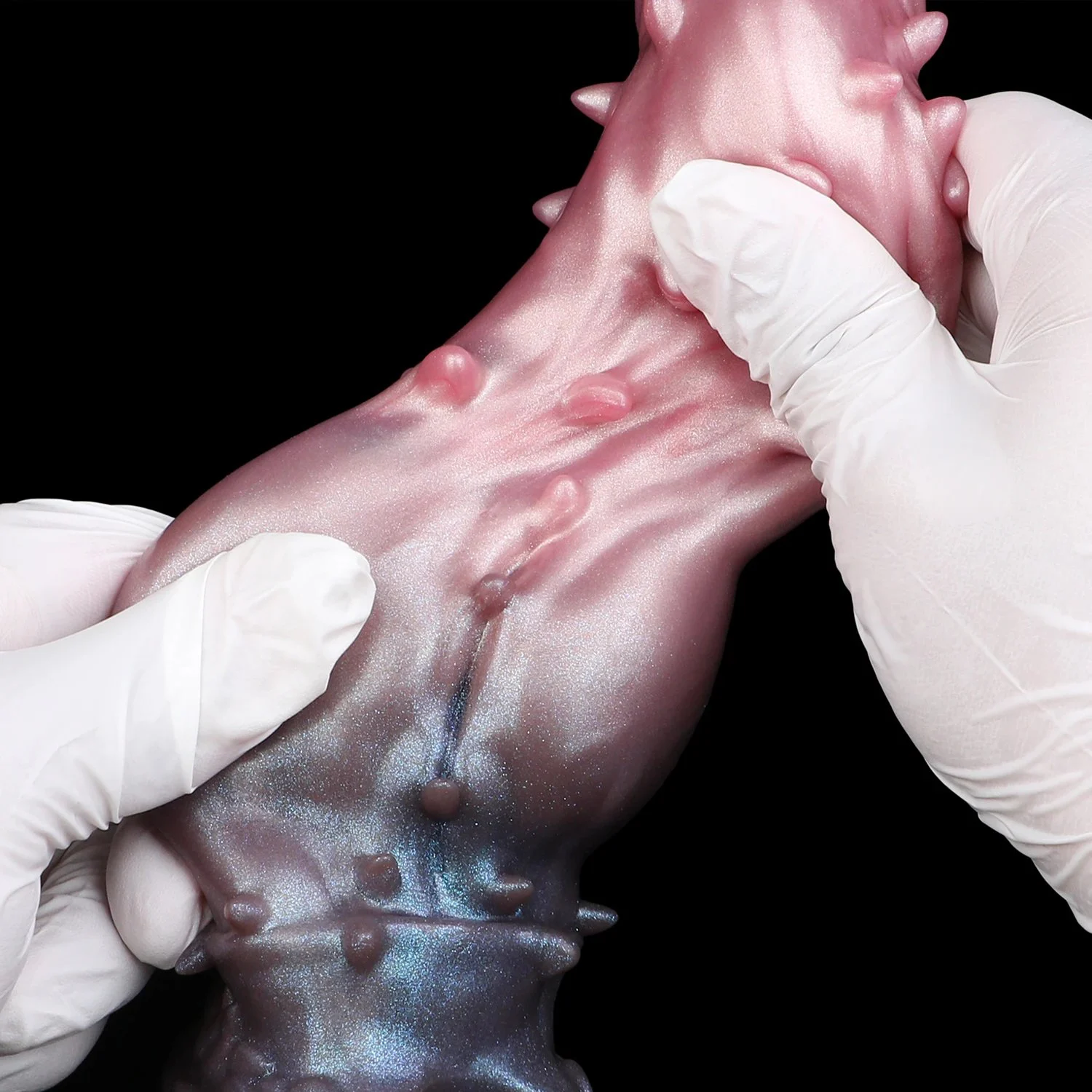 New Fantasy Dog Penis Sleeve With Stimulator Spike Animal Dildo Sheath Texture Massager Sex Toy for Men Women