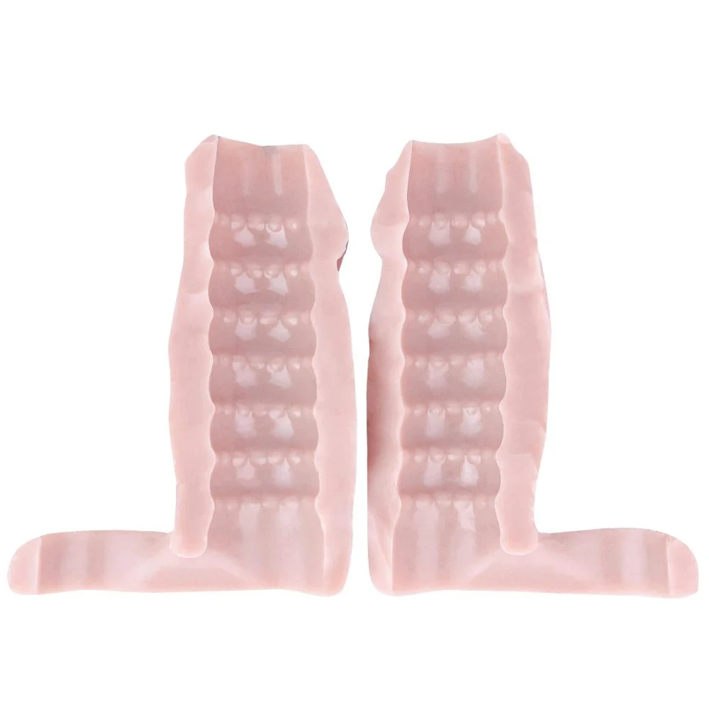 Penis Sleeve with Cock Ring Size S M Realistic Soft Silicone Cock Sheath Dildo Enlarger for Men Reusable Girth Extender