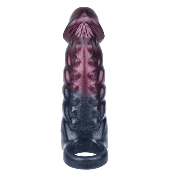 Simulated Sleeve for Men with Anti-off Design Couple Sex Game