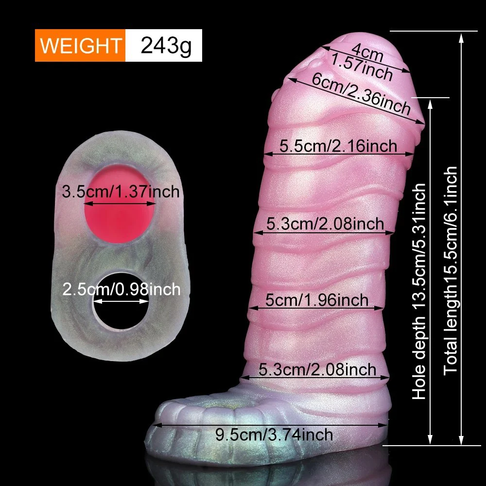 New Dragon Penis Sleeve Cock Ring Male Sex Toy,Silicone Monster Dildo Penis Enlargement Girth Extension,Stretcher for Men