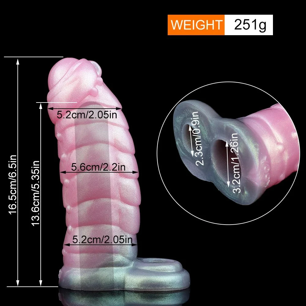 Penis Sleeve Extender Enlargement,penis Sleeve Shaped Dragon Dildo, Fantasy Penis Sleeve Penis Sleeve Extender
