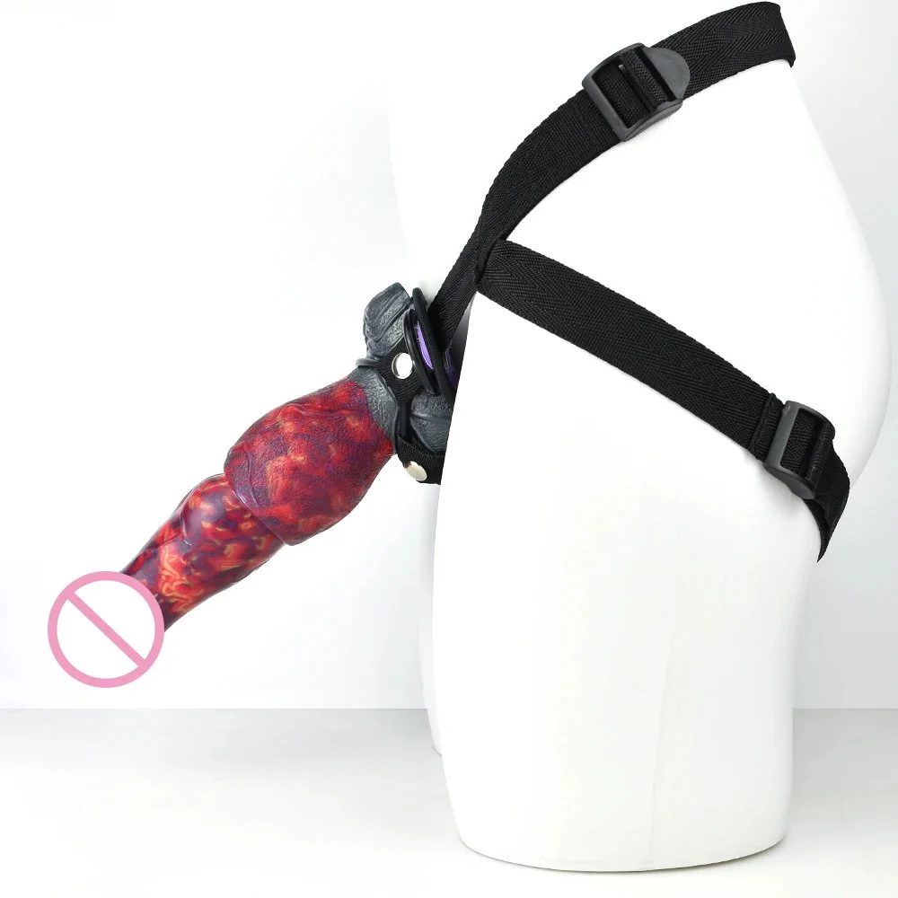 Adult Female Solid Artificial Dildo Penis Women Man Masturbation Wearable Realistic Natural Silicone Dildo