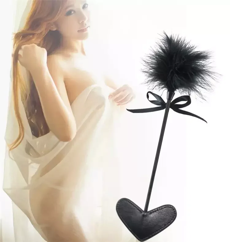 Bondage Slave Erotic Accessories Flogger Sex Toys Feather Flirt Whip