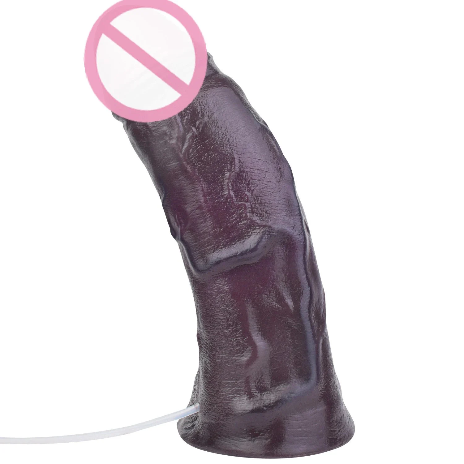 13.44 Inch Large Realistic Squirting Dildo Medical Grade Dual Density Silicone Strong Suction Cup Adult Toy