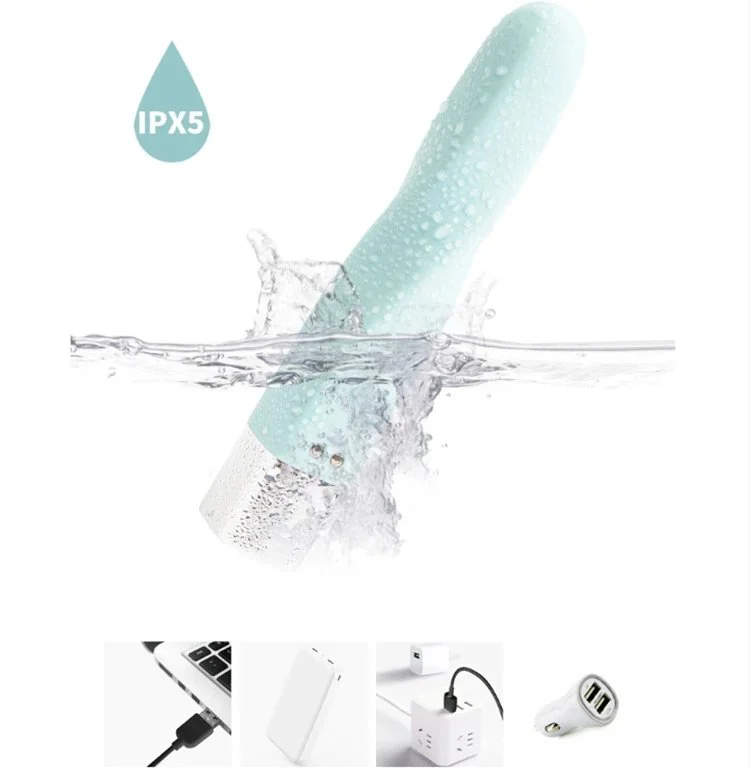 Female Masturbation G Spot Bullet Vibrator Silicone USB Rechargeable Lipstick Vibrator Sex Toys Women