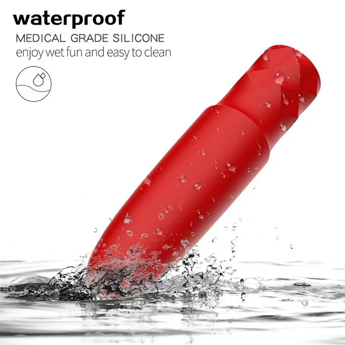 Female Secret Bullet Vibrator Dildo USB Power Adult Sex Toy with Clitoral Stimulator and G-Point Massage Features