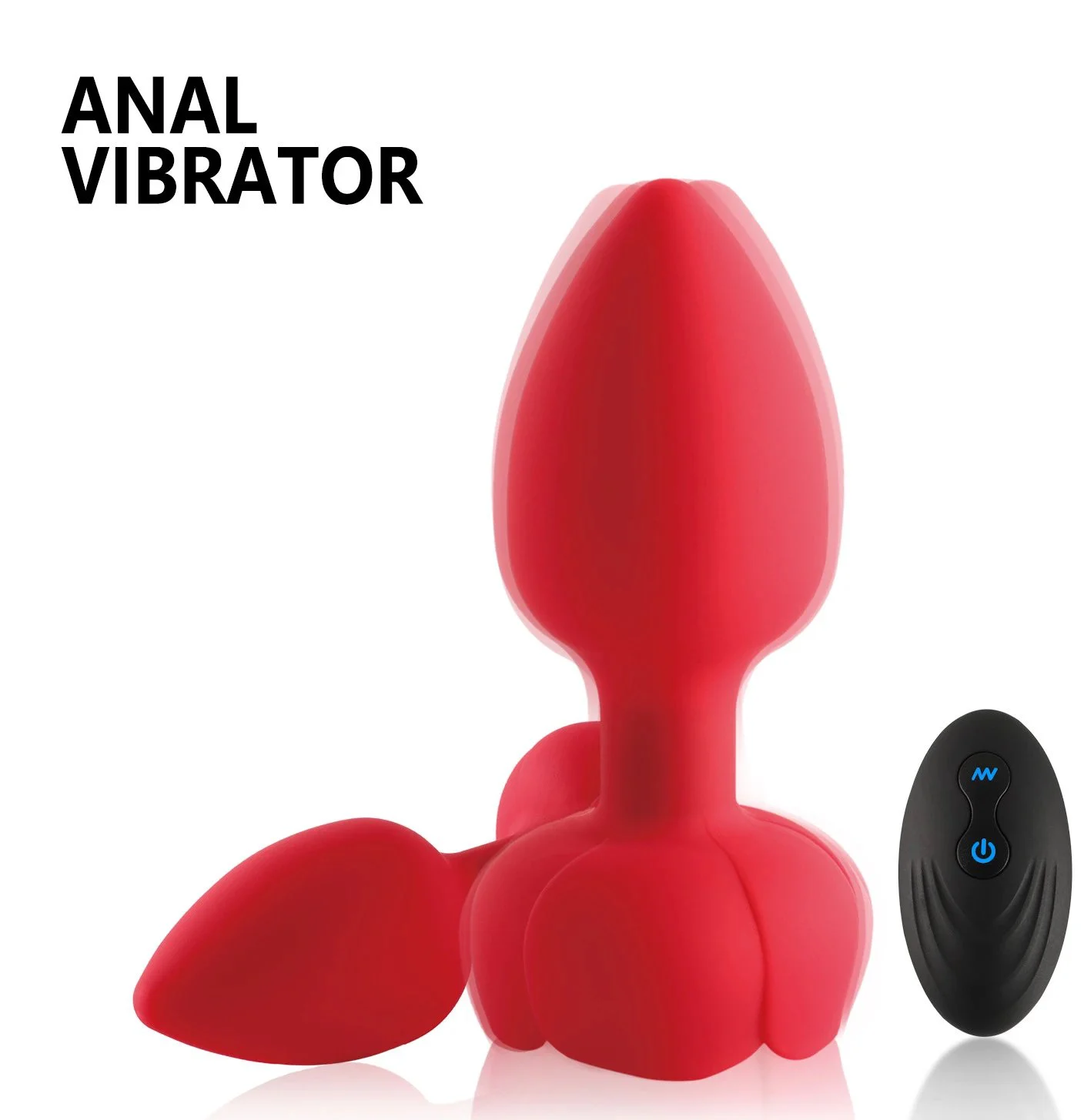 Light-emitting Remote Anal Plug Wireless Remote Control Male and Female Masturbation Vibrating Sex Toys Massager for Men