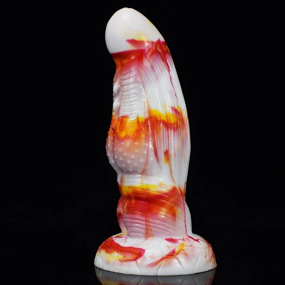 Liquid Silicone Artificial Animal Sex Toys Large Butt Plug g Spot Anal Stimulation Lifelike Dildo for Women Masturbating