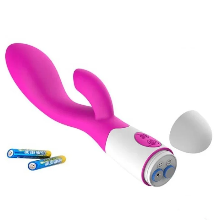 G-Spot Rabbit Vibrator with AV Stick Women's Sex Toys for Vaginal Nipple Clitoris Stimulation Dildo Massager