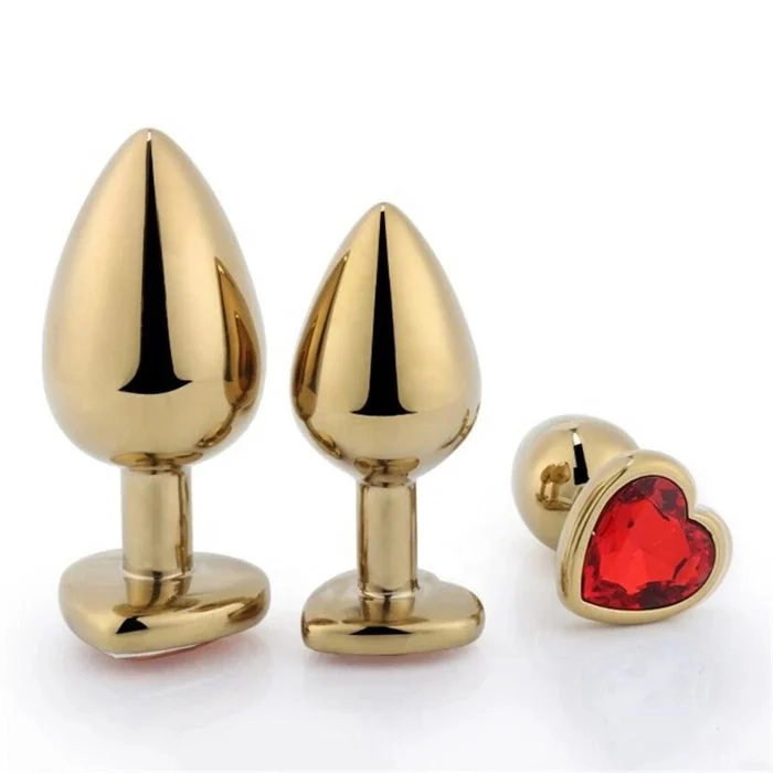 Couple Expanding Butt Plug Set Anal Vibrator & Anal Plug Silicone & Metal Anal Dilator Sex Toys for Adult Men & Women
