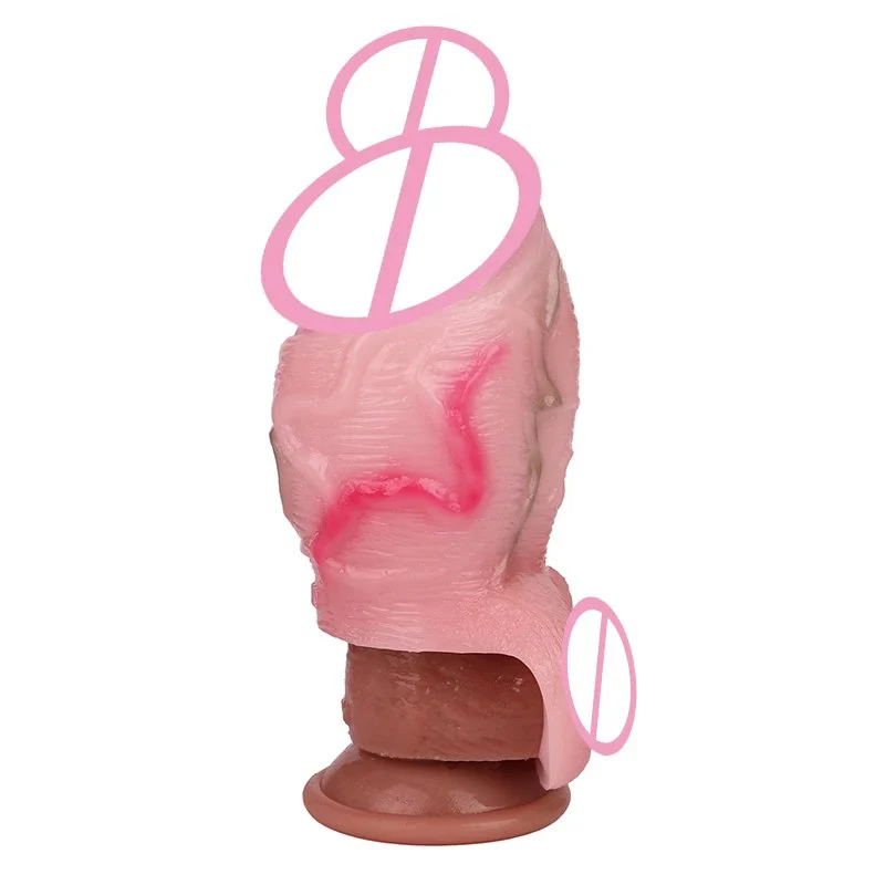 Pinkish White Penis Sleeve Extender Reusable Condoms for Penis Sleeve Enlargement Funny Delay Condom