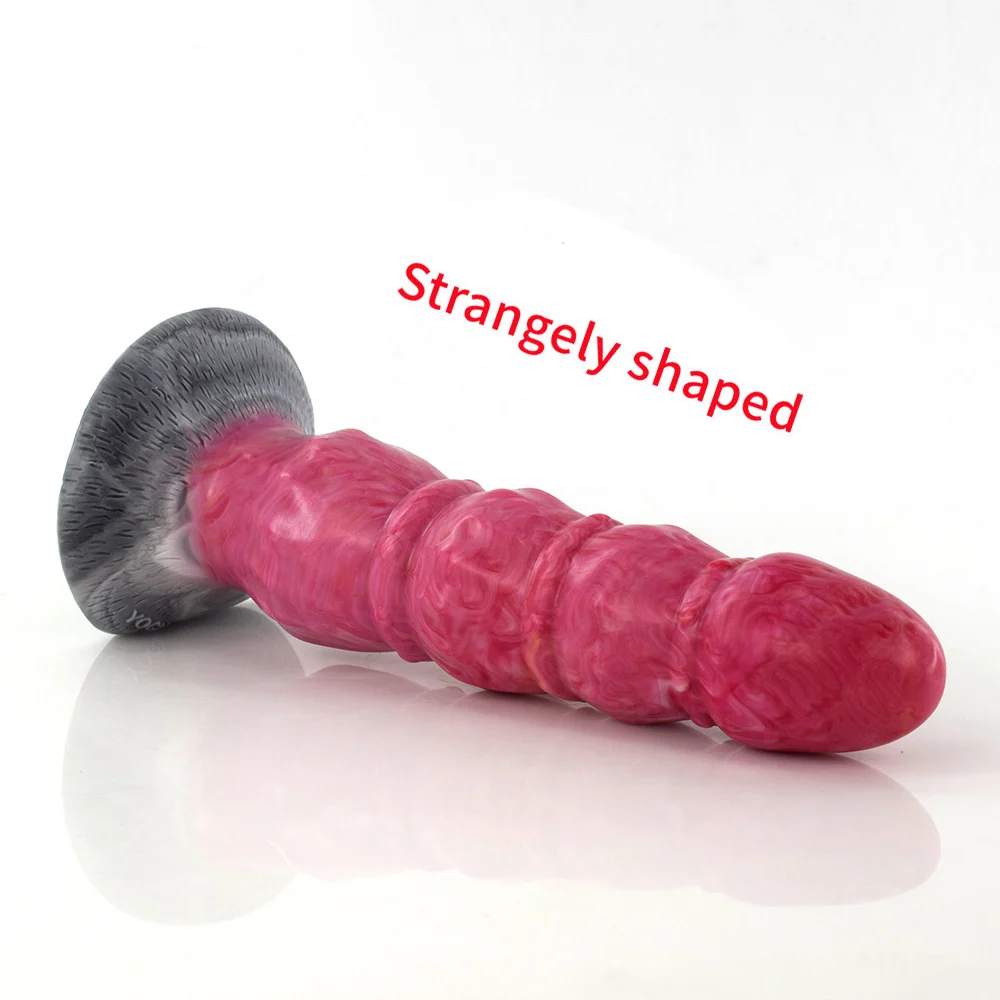 11 Inch Gory Raw Animal Sex Women Toy G-spot Massage Anal Plug for Women
