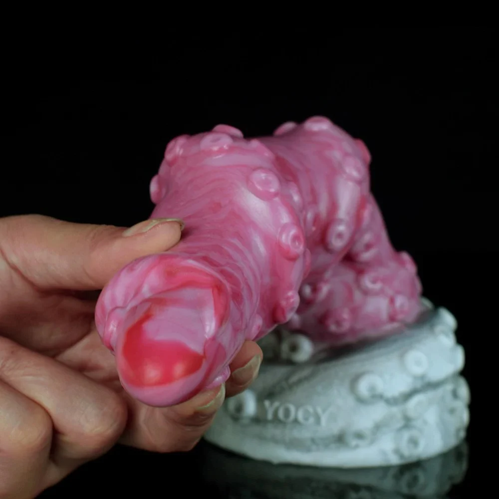 2 in 1 Bullet Vibrator 10 Speeds Anal Butt Plug Octopus Tentacle Dildo Silicone Fantasy Sex Toy Flirt Goods for Adults 18