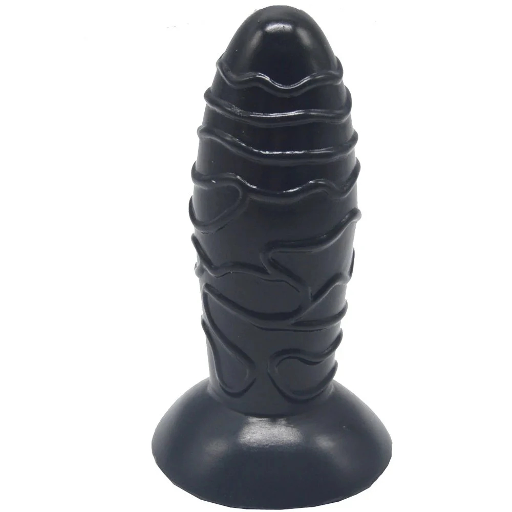 20cm 4.7cm Deep Texture Juguetes Sexuales Sexual Toys Rubber Penis Dildo Ball Shape Anal Plug for Men