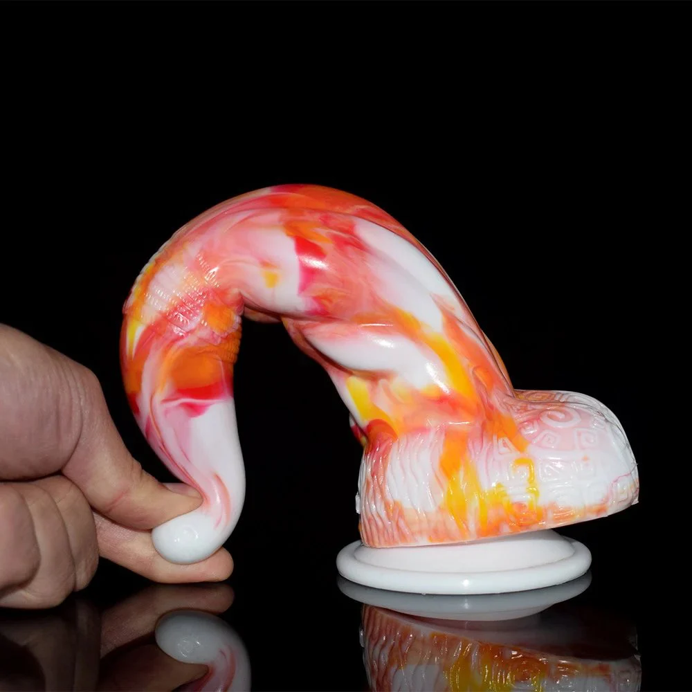 10 Inch Big Monster Dildo Colorful Large Beast Dildo for Women