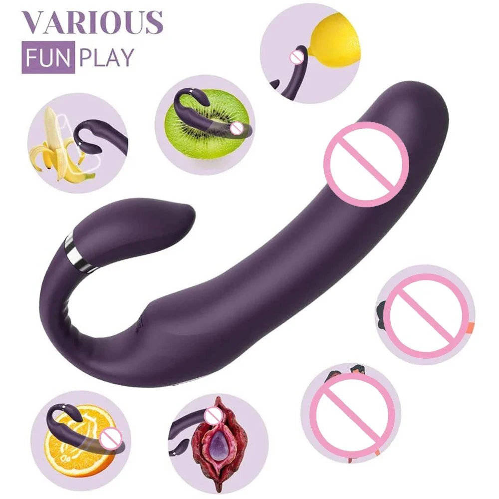 G Spot Vibrator for Women Bondage SM Play Ergonomic Waterproof Dildo Inserting Toys Design Rechargeable Stimulator Vibrator