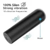 Mini Bullet Vibrator with 10 Frequencies Wireless Remote Control USB Power Supply for Couple Massage or Sex Toys Gift