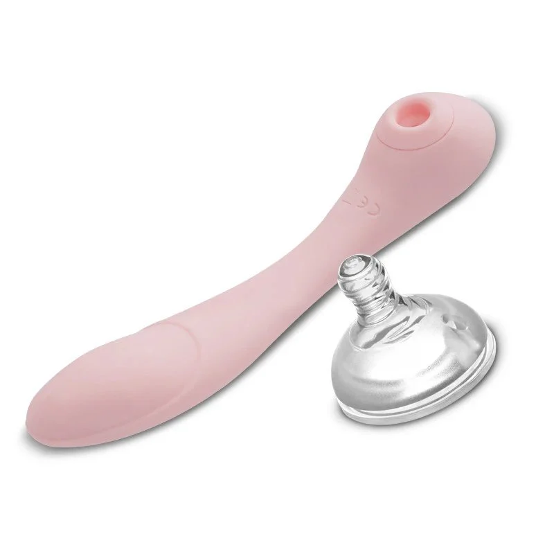 G Spot Sucker Vibrators Waterproof Clitoris Stimulator With 10 Vibration + 10 Sucking