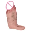 Realistic Dildo Soft Penis Enlargement Sleeve Simulation Dildo Sex Male Penis Enlargement Couple Sex Toys